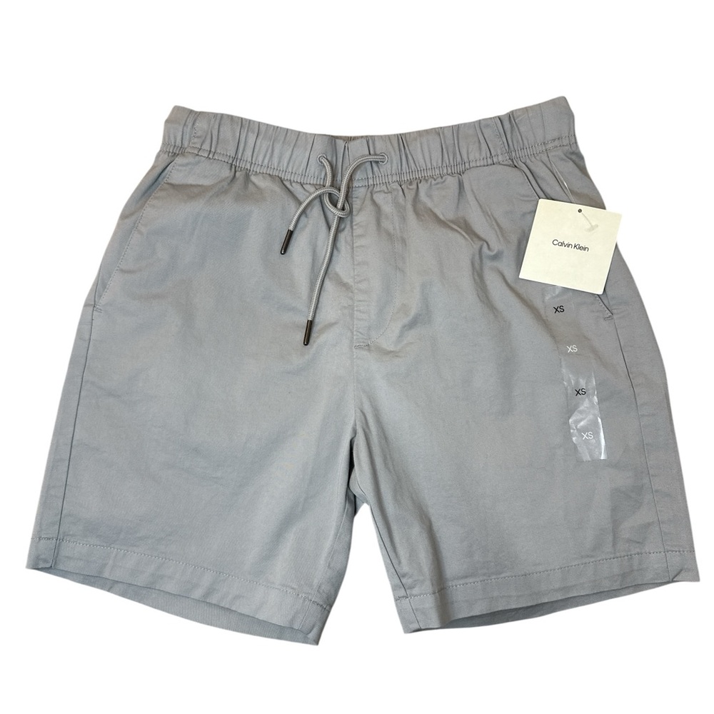 Calvin Klein Light Gray Classic Fit Shorts